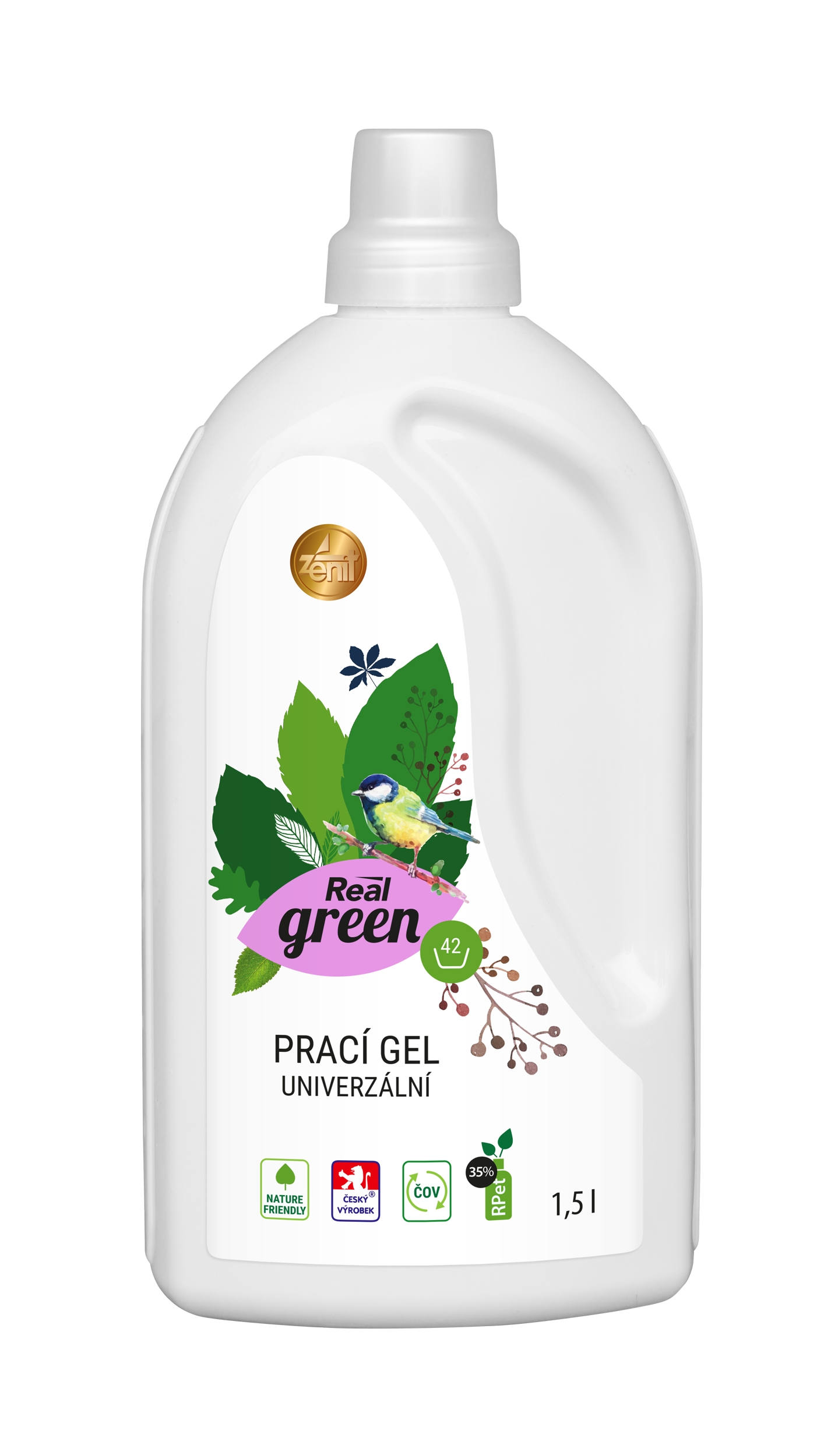 Real green prací gel 42dávek/1,5l