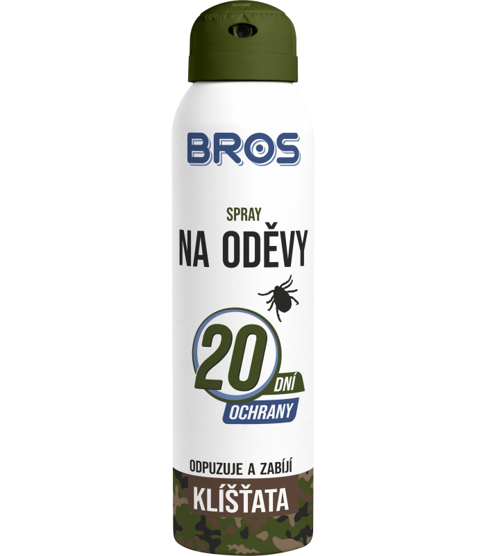 Bros spray na oděvy proti klíšťatům 90ml