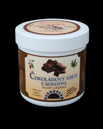 *Čokoládový krém s konopím 250ml
