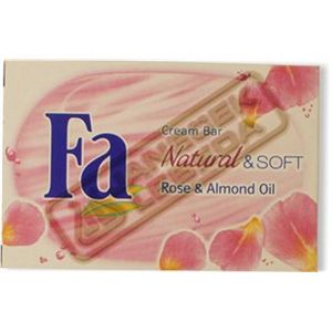 Fa mýdlo Natural & Soft  Rose 100g