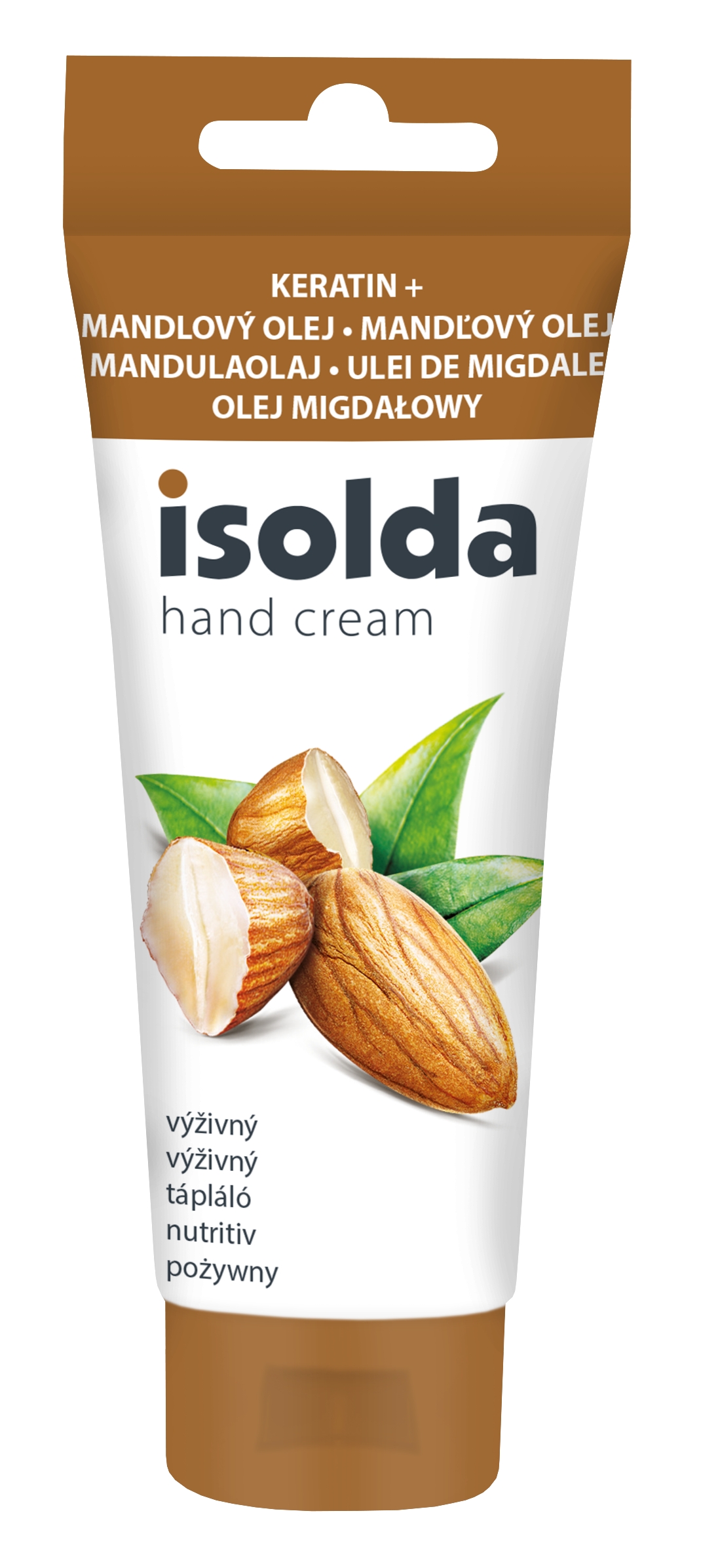 Isolda krém na ruce Keratin s mandl. olejem 100ml