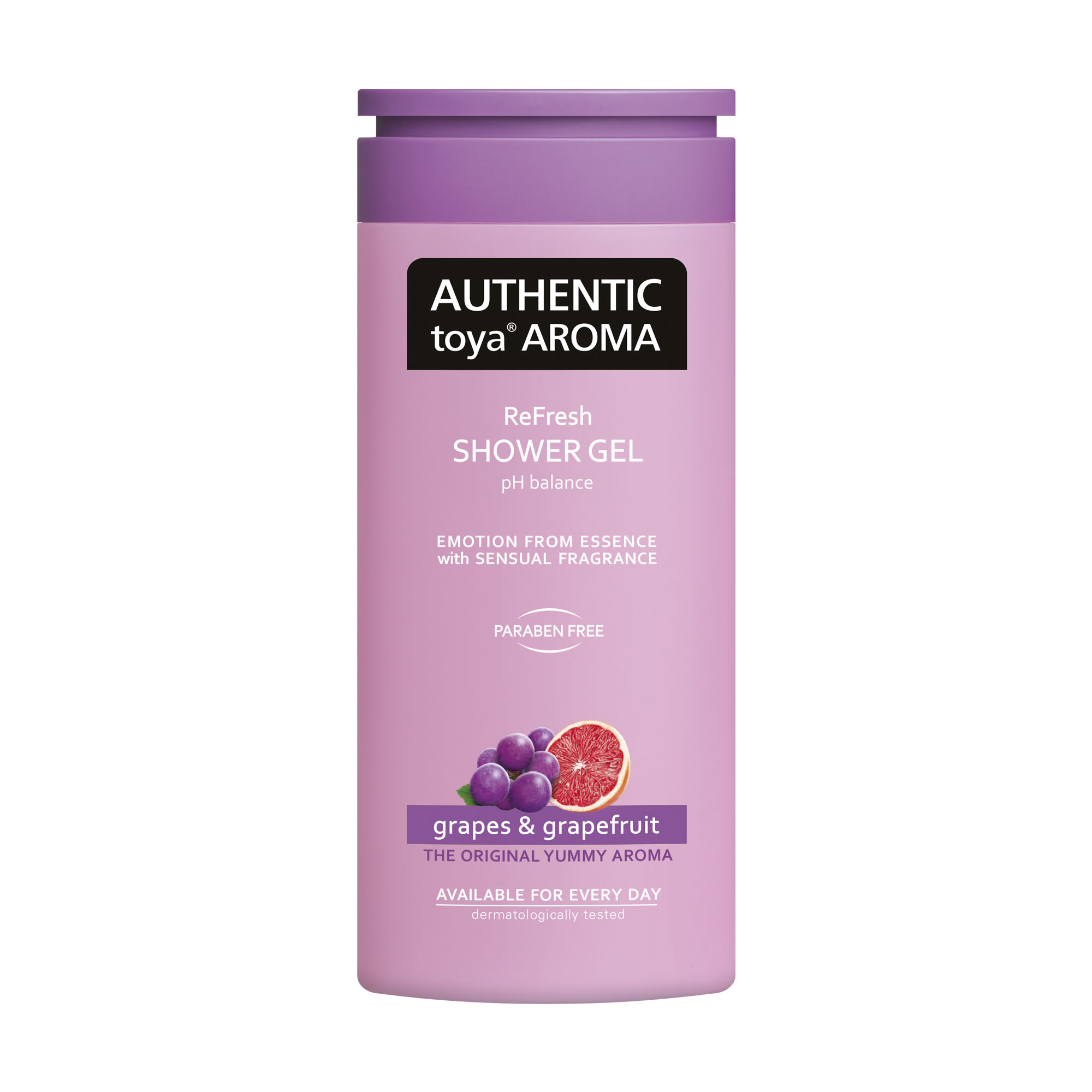 AUTHENTIC sprchový gel 400ml Grapes&grapefruit