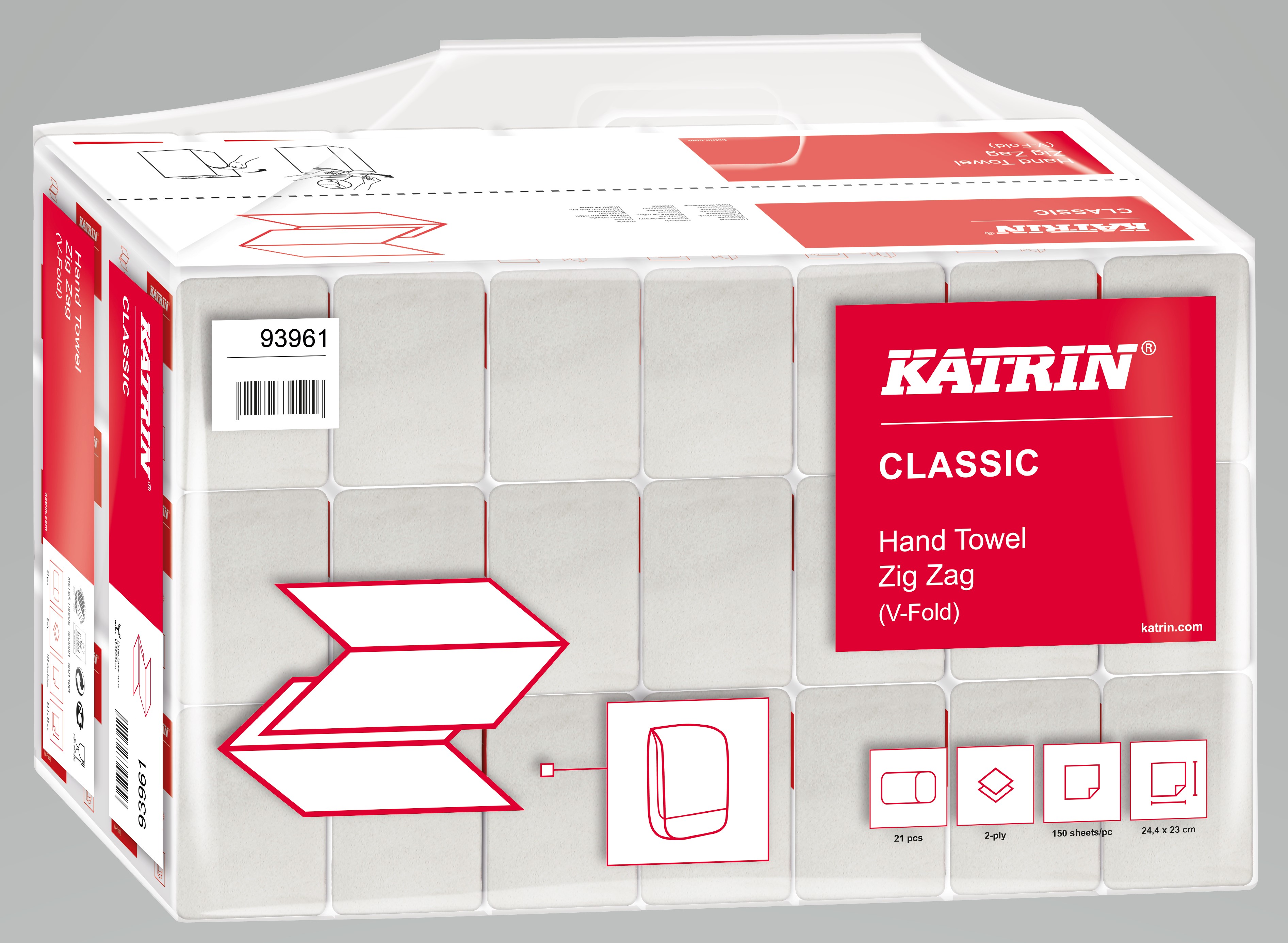 *Ručník Z-Z 150ks 2vr. 93961 KatrinClassic