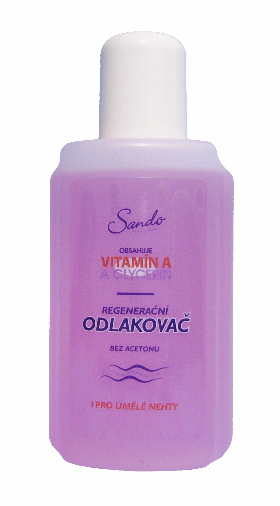 Odlakovač Sando 100 ml Fialový Vítamín A