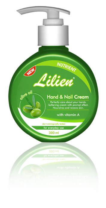 Lilien krém Oliva na ruce 300ml pumpa