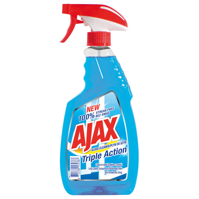 Ajax Triple Action skla s rozpraš. 500ml