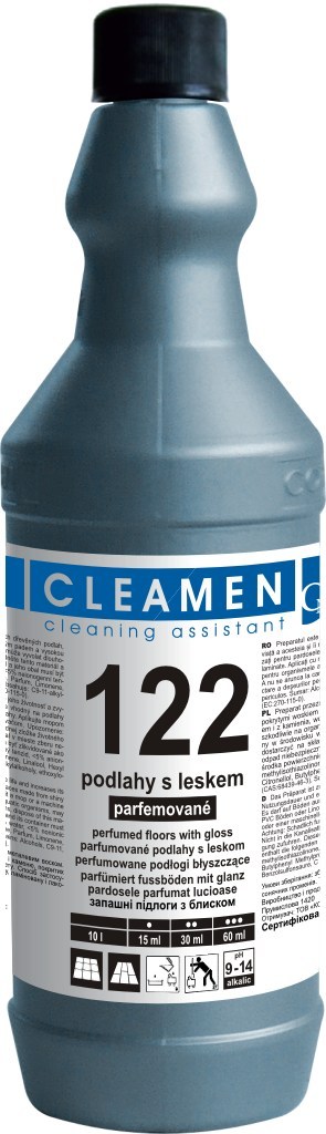 Cleamen 122 podlahy s leskem parfém 1l