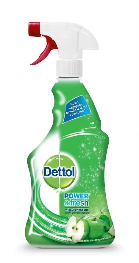Dettol antibakt. sprej na povrchy 500ml Zelené jablko