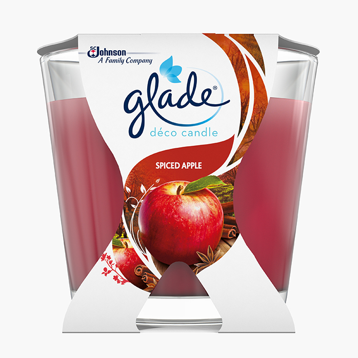 Glade svíčka Decor Jablko & skořice 70g