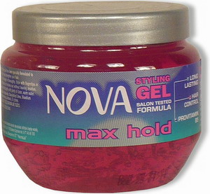 Nova gel na vlasy MAX 250ml růžový