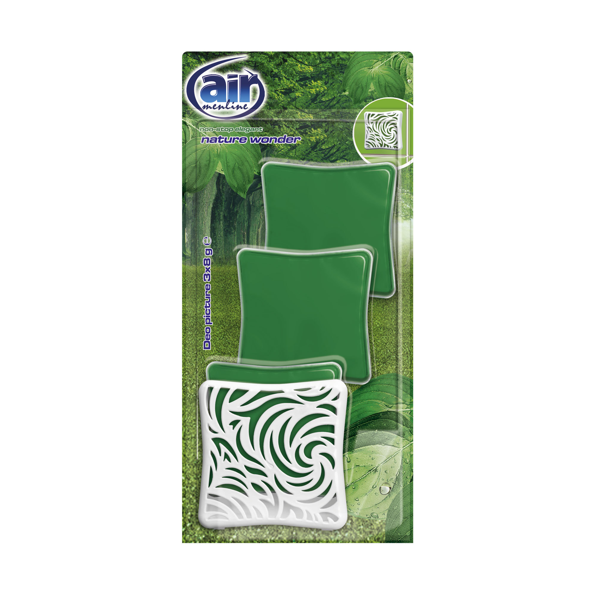 *Air menline Deo picture FLO 3x8g Nature