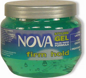 Nova gel na vlasy Firm 250ml zelený