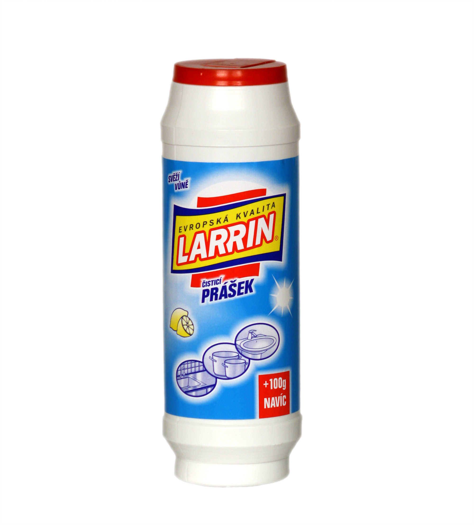 Larrin čistící prášek 550g citron