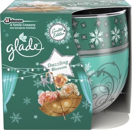 *Glade svíčka Dazzling Blossom 120g