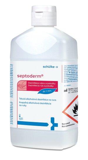 Septoderm 500ml tekutá dezinfekce na ruce