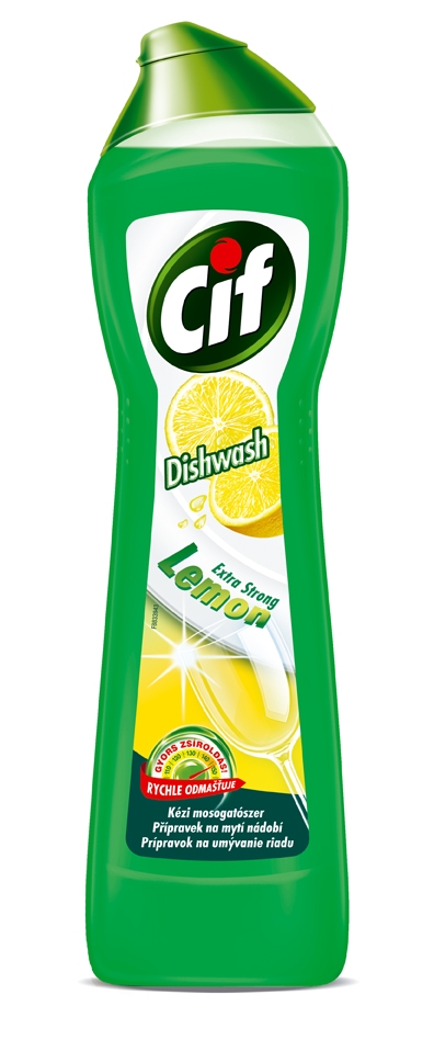 Cif na nádobí Extra Strong 500 ml-citron