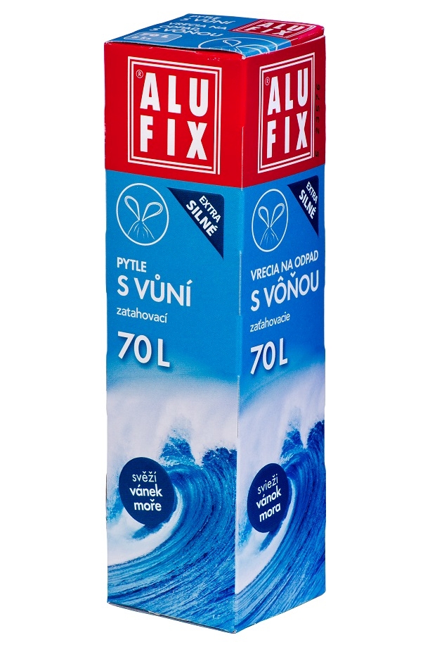 Pytle na odpad zatah.70l/8ks s vůní vánku moře