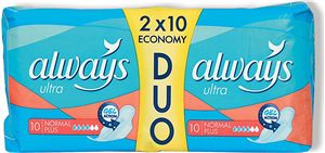 Always Ultra Normal Plus 10ks DUO