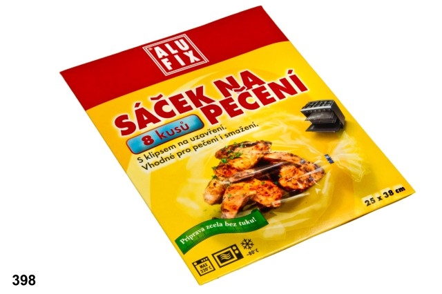 Obaly na pečení Alufix 8ks 25x38cm