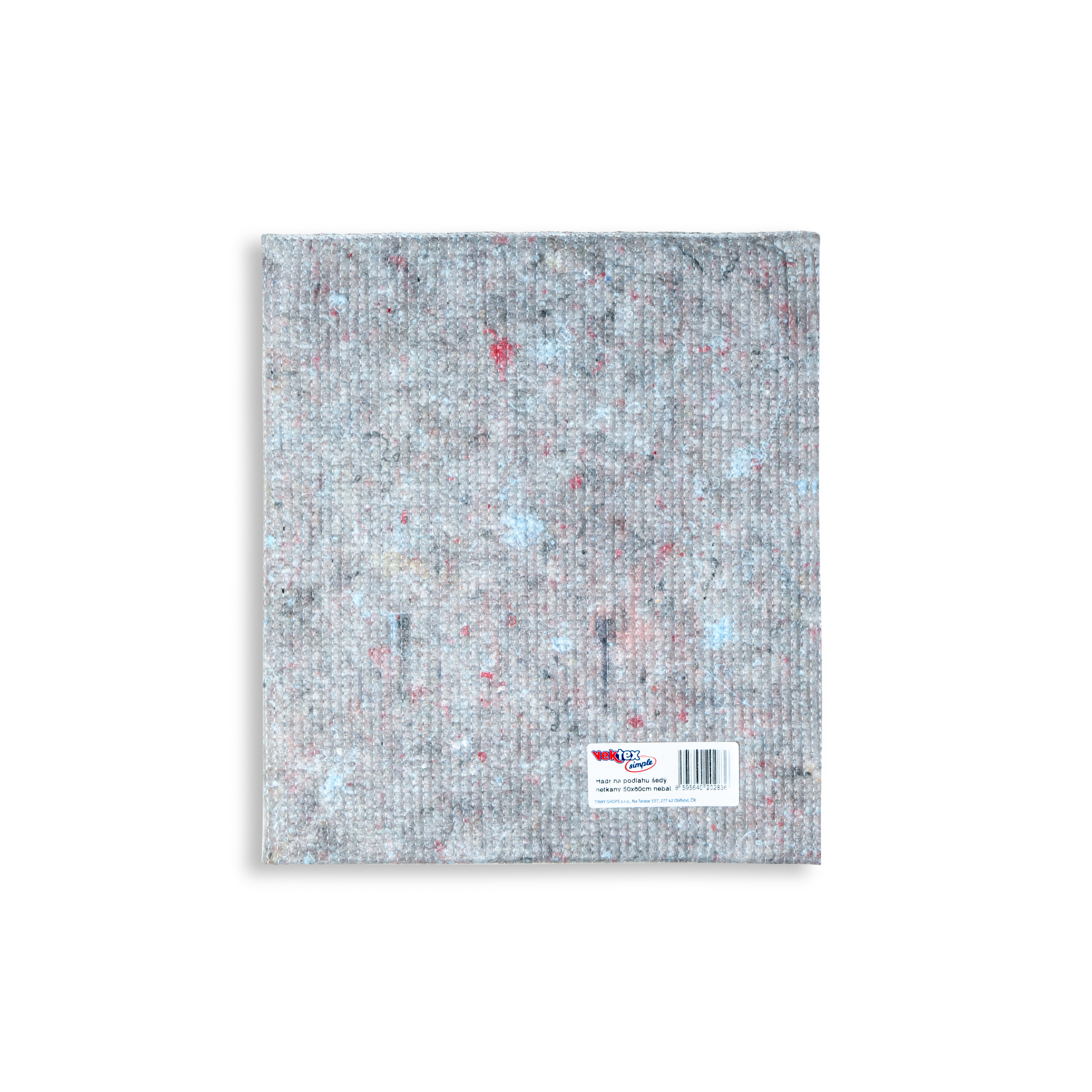 Hadr šedý netkaný 50x60cm nebalený Vektex Simple