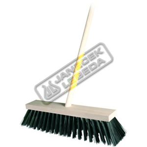 Kartáč silniční 40cm s holí 140cm, 9cm vlákno