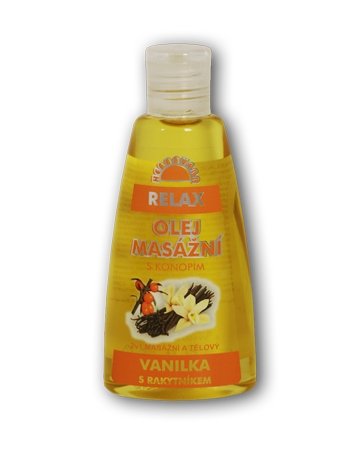 *Herbavera Relax masážní olej 150ml Vanilka