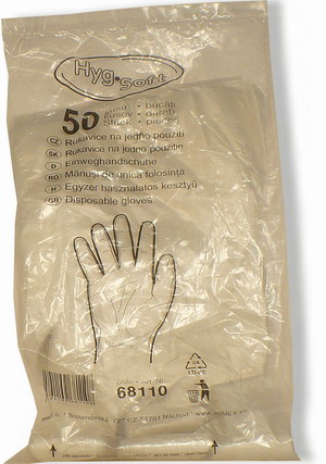 Rukavice jednoráz. 50ks