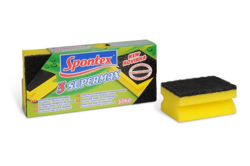 Houbičky profil Spontex Supermax 3ks 70009