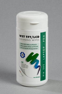 D-Clean vlhčené utěrky na LCD, 100ks
