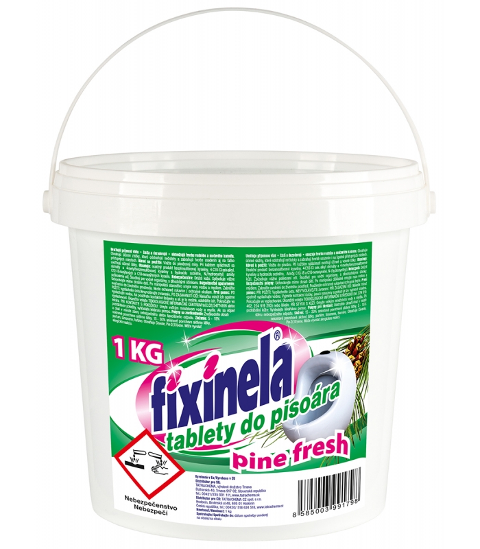 Fixinela tablety do pisoarů 1kg Pine