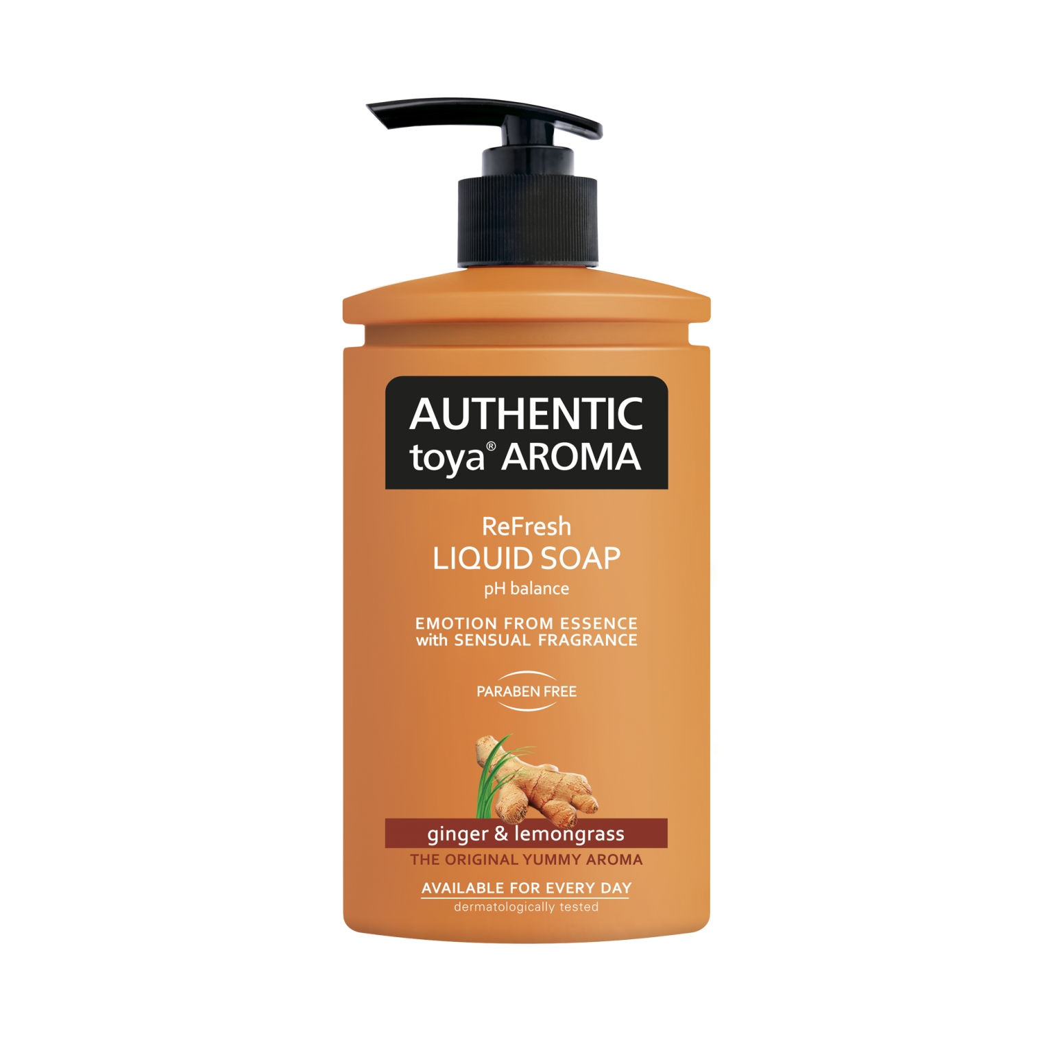 AUTHENTIC tekuté mýdlo 400ml Ginger & lemongrass