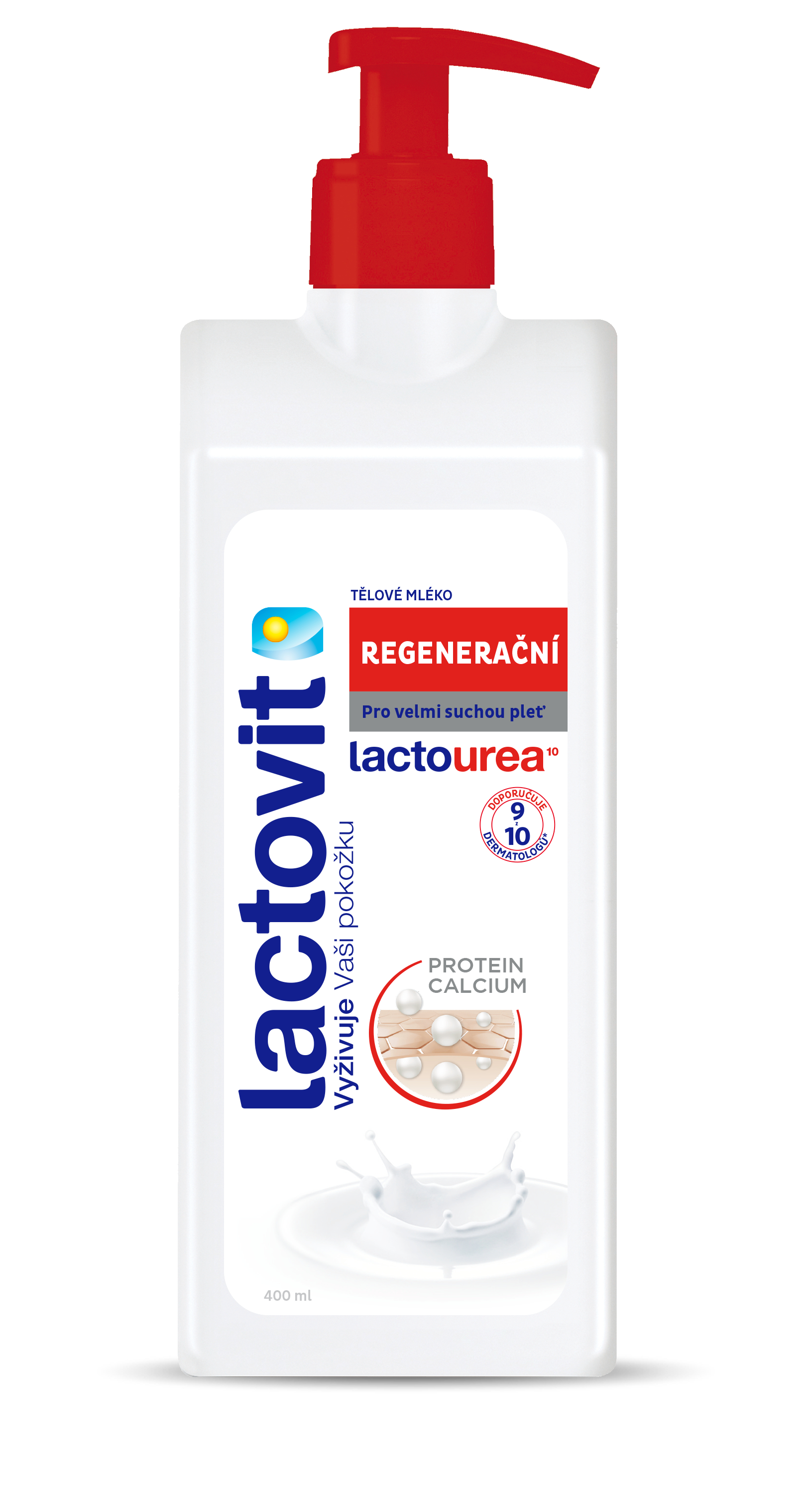 Lactovit Lactourea tělové mléko 400ml