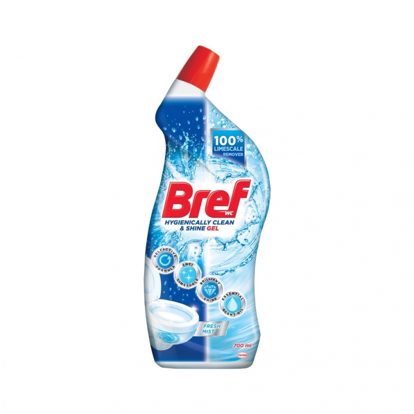 Bref WC Hygiene&Shine gel 700ml Fresh