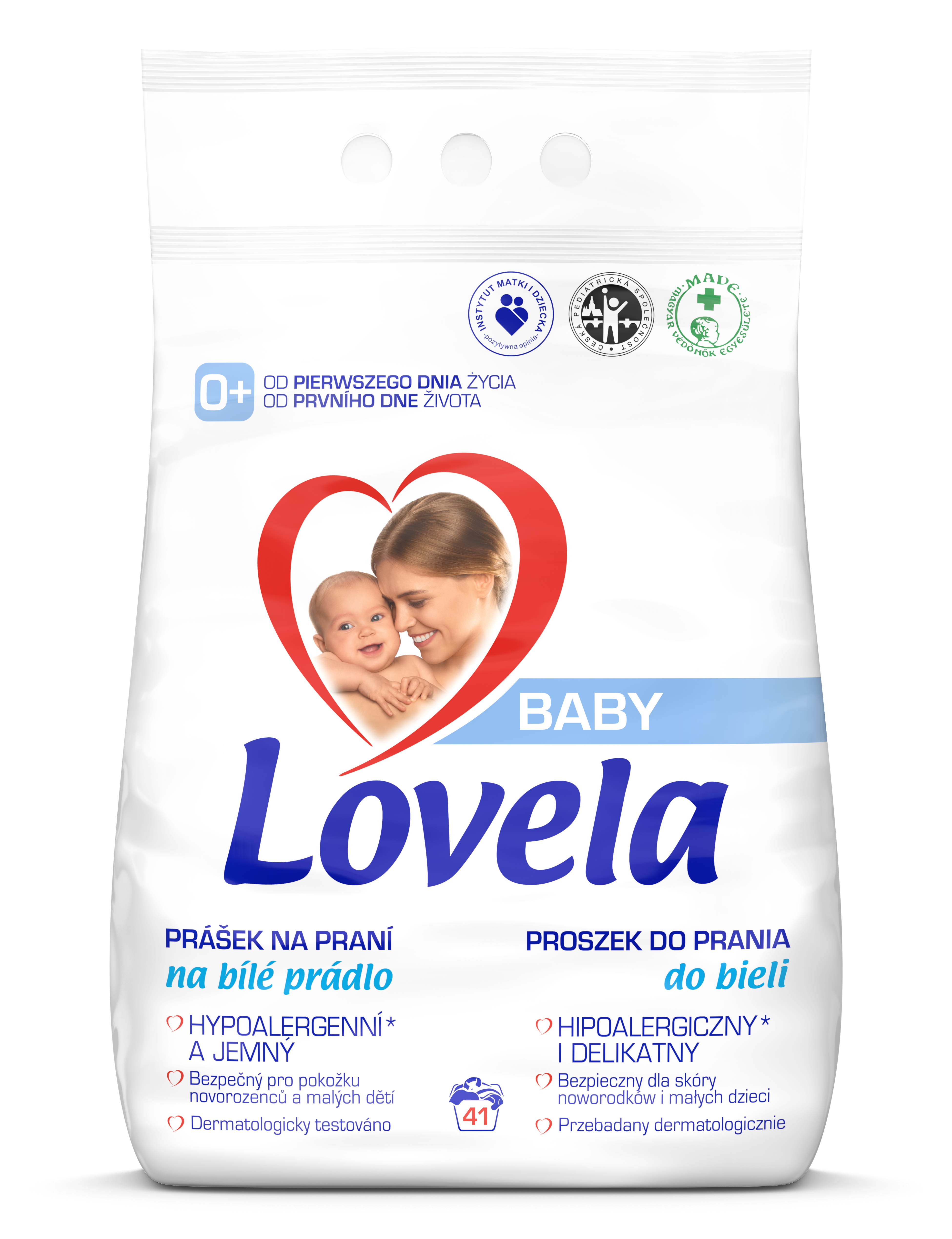 Lovela 4,1kg Bílá