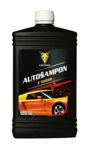 Coyote Autošampon s voskem 500ml