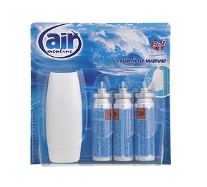AIR menline osvěž. spray 3x15ml Marine wave