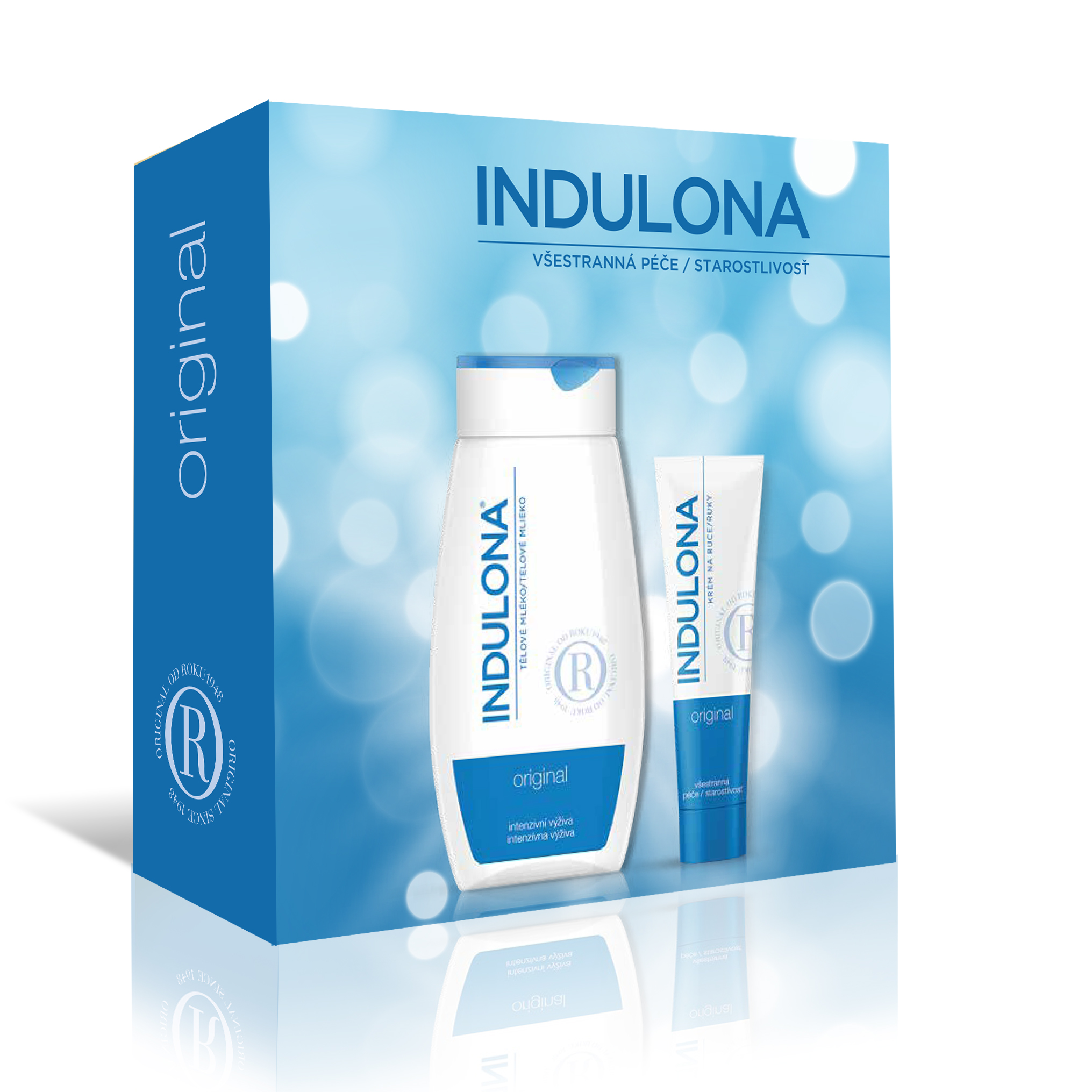 Indulona Originál Duopack, těl. mléko + krém