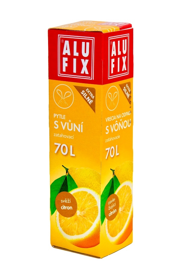 Pytle na odpad zatah.70l/8ks s vůní citronu