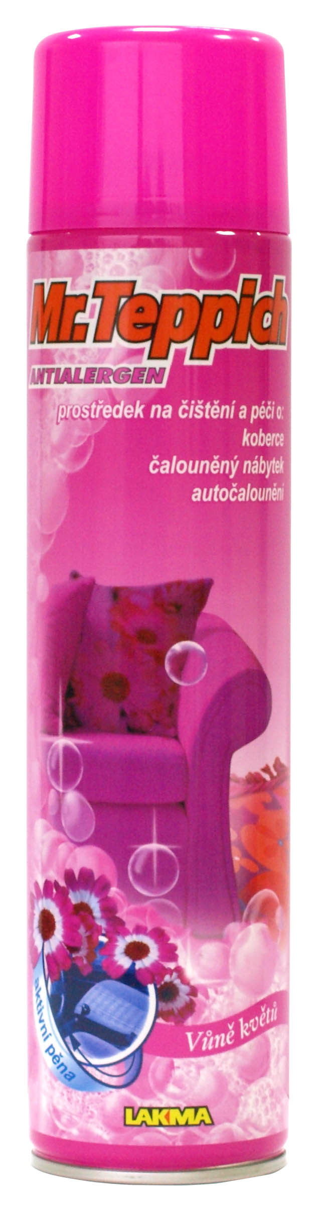 Mr.Teppich čistič na koberce květy pěna 600ml