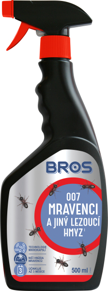 BROS-007 mravenci a jiný lezoucí hmyz 500 ml