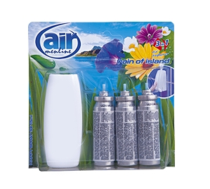 AIR menline osvěž. spray 3x15ml Rain of Island