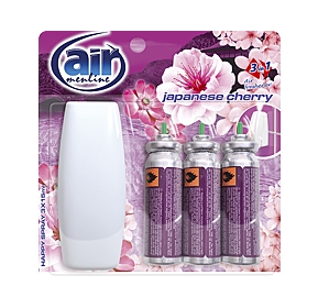 AIR menline osvěž. spray 3x15ml Japanese cherry