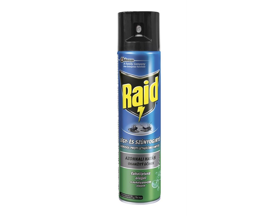 Raid proti létajícímu hmyzu Eukalypt 400ml