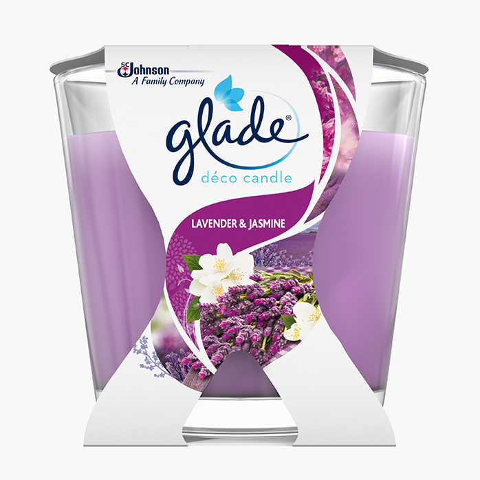 *Glade svíčka Decor Levandule 70g