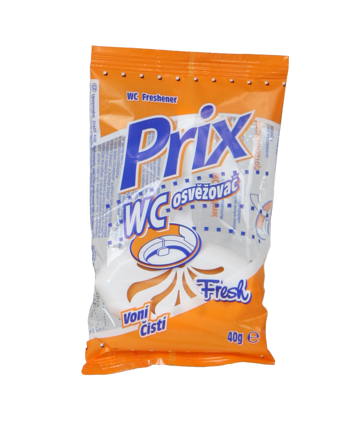 Prix WC závěs Fresh 40g Oranžový