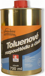 Toluenové rozpouštědlo a čistič 700 ml