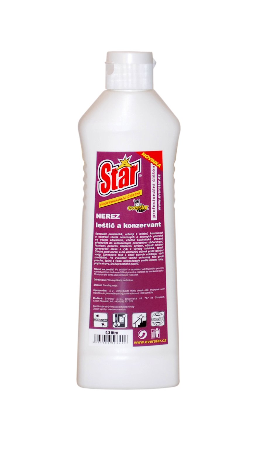 Star nerez leštič a konzervant 300ml