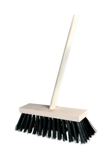 Kartáč silniční 35cm s holí 140cm, 13cm vlákno