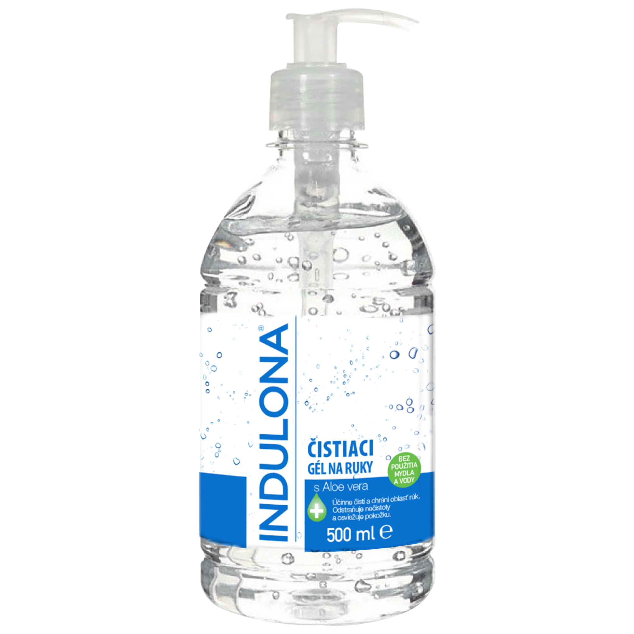 Indulona čistící gel na ruce 500ml Aloe vera