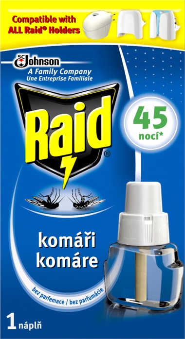 Raid el.náhradní náplň tekutá 45 nocí 27ml